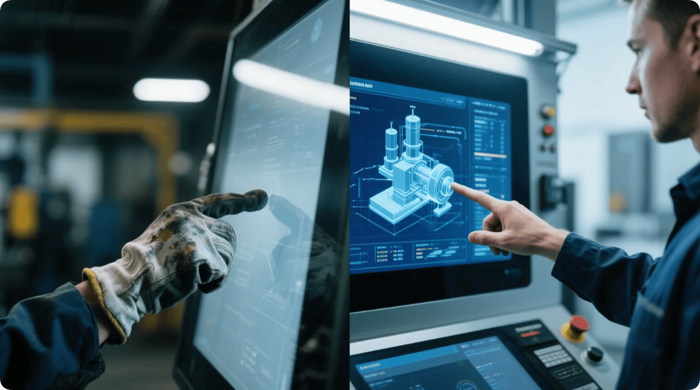 制造业客户的选择：为何领先工厂都在升级触控一体机？