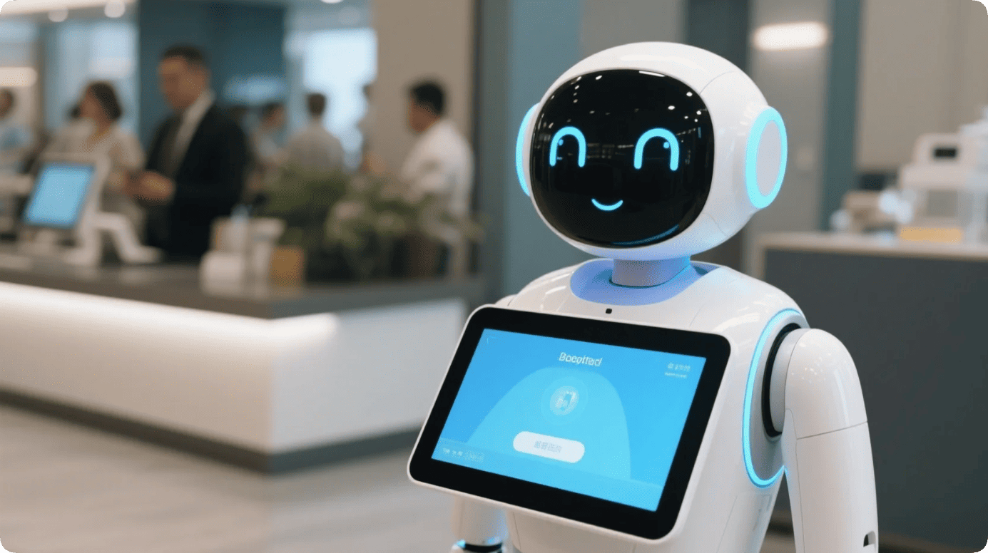 触控一体机如何定义下一代服务机器人